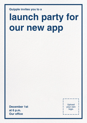 Top Notch - Launch Party Invitation by Paperless Post