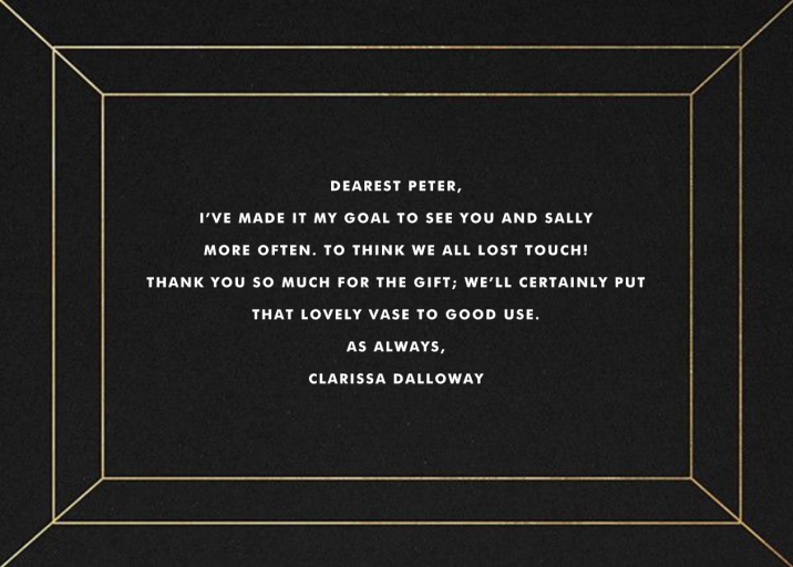 Deco Gratitude - Greeting Card by Paperless Post - Back