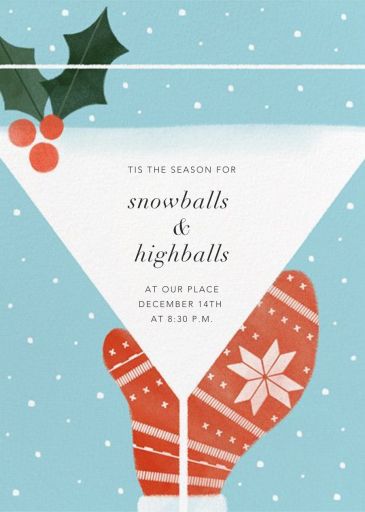 Mistletoe Martini - Invitation by Paperless Post