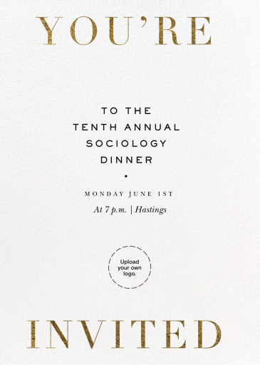 Endlong - Business Dinner Invitation by Paperless Post