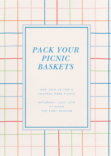 Check Me Out - Picnic Invitation by Paperless Post