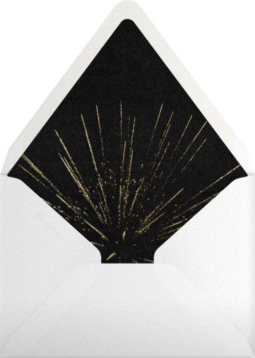 Festive Fireworks - Paperless Post Envelope
