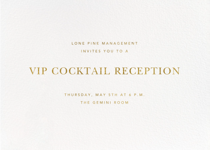 Wilcox - Cocktail Party Invitation by Paperless Post