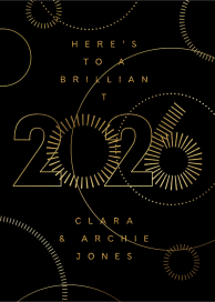 Vision - New Year's Card by Paperless Post