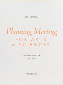 Edge Stain Ivory - School Event Invitation by Paperless Post