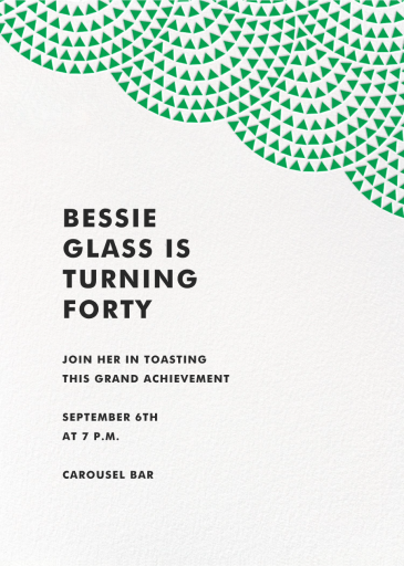 Savoy (Square) - Birthday Invitation by Paperless Post