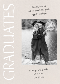 Grad Duo by Paperless Post