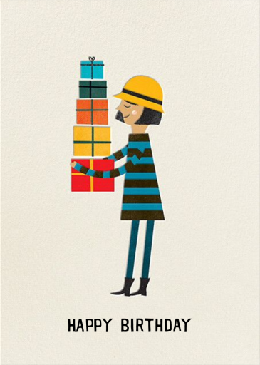 Birthday Girl (Blanca Gómez) - Birthday Card by Red Cap Cards