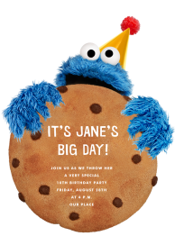 Monster-Size Cookie by Sesame Street