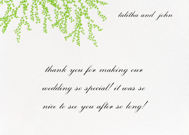 Forsythia Stationery - Stationery by Paperless Post