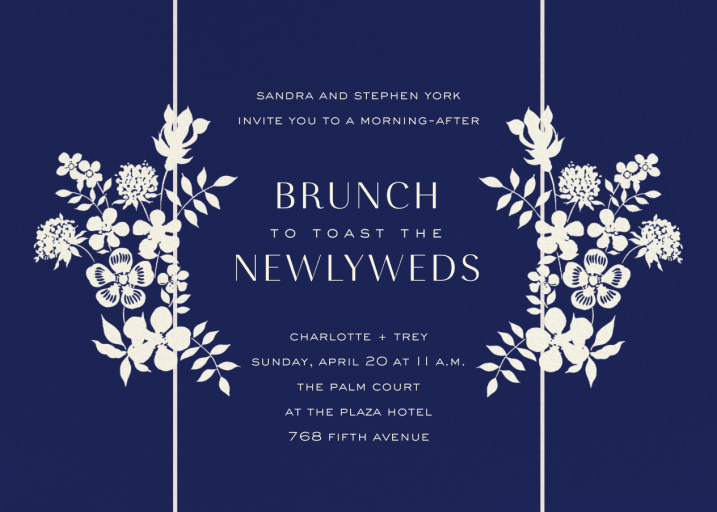 Edenham - Wedding Brunch Invitation by Liberty
