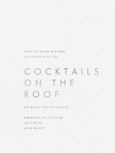 Brigid - Cocktail Party Invitation by Paperless Post