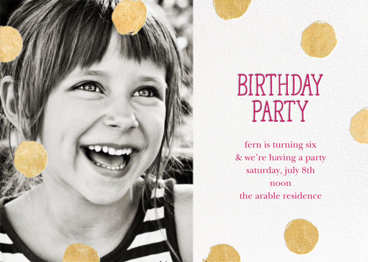 Big Dot Birthday (Photo) by Sugar Paper