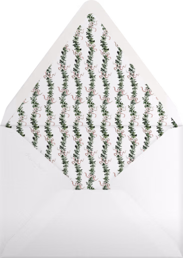 Pink Garland Photo (Riley Sheehey) - Dogwood Hill Envelope