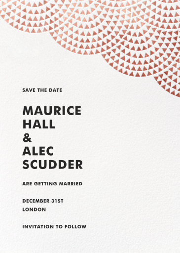 Savoy (Save the Date) - Save the Date by Paperless Post