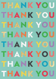 Can't Thank You Enough - Thank You Card by kate spade new york