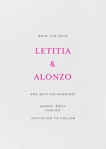 Minimalist (Text Only) by Crane & Co.