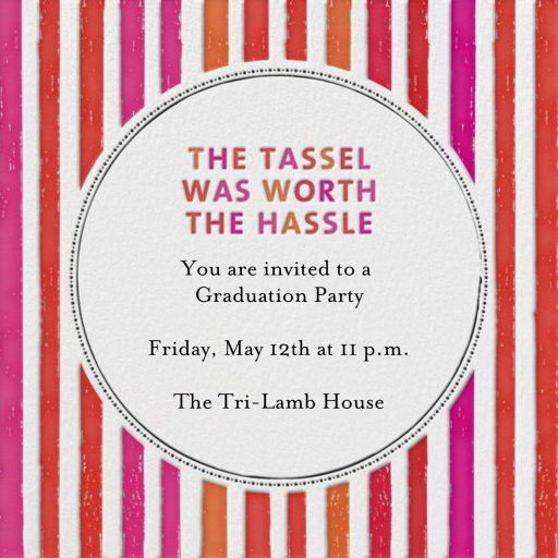 Neon Tassels by Mr. Boddington's Studio