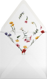 Floating Floral - Oscar de la Renta Envelope