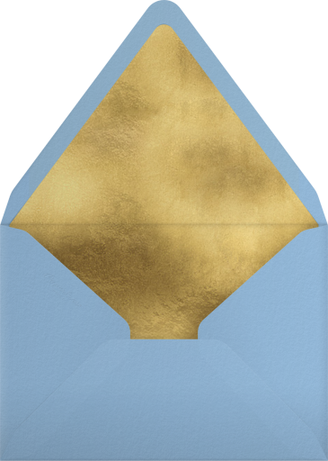 Golden Floral - Paperless Post Envelope