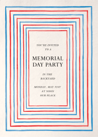 Blue Raspberry - Memorial Day Invitation by Paperless Post