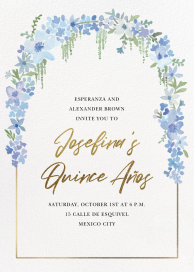 Springline - Quinceañera Invitation by Paperless Post