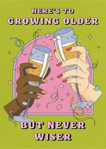 Cheers to That - Birthday Card by Party Mountain