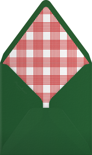 Peanuts Skating Party Invitation Envelope