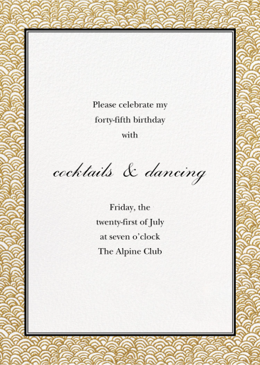 Naive Wave - Birthday Invitation by Paperless Post