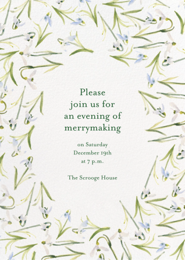 Snowdrop by Paperless Post