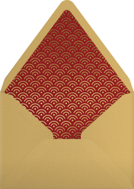 Red Envelope - Paperless Post Envelope