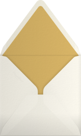 Lila-goldener Umschlag für eine Einladung im Aquarellstil