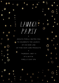 Fizzy - Launch Party Invitation by Mr. Boddington's Studio
