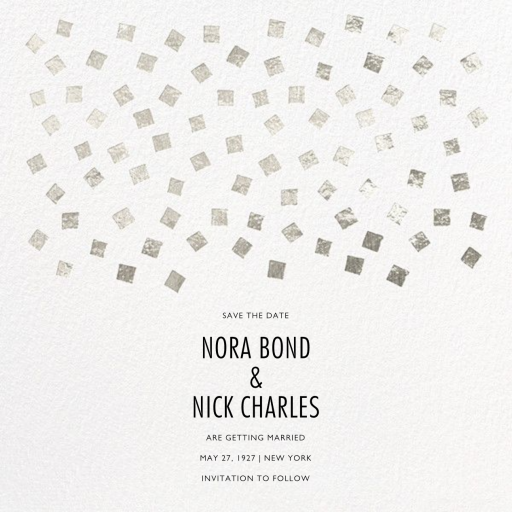 Fette (Save The Date) - Save the Date by Kelly Wearstler