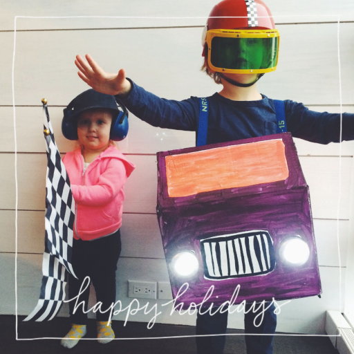 Cursive Holidays - Holiday Card by Linda and Harriett