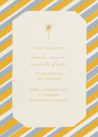 diagonal stripe tall - Invitation by Paperless Post