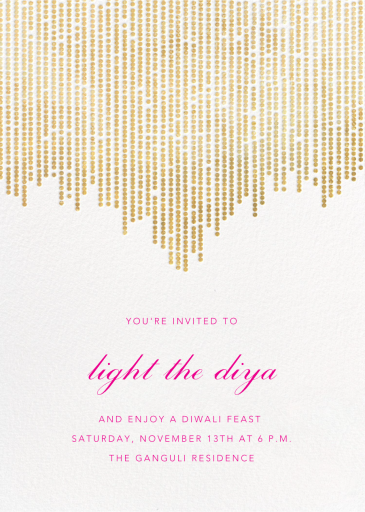 Josephine Baker - Diwali Invitation by Paperless Post