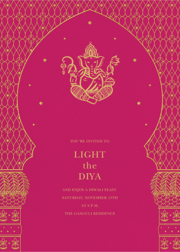 Vinayaka - Invitation by Paperless Post