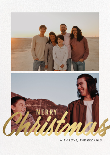 Evelina (Holiday) - Christmas Card by Paperless Post