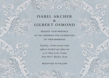 Paloma - Wedding Invitation by Brock Collection