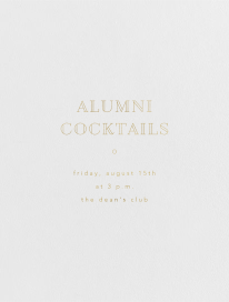 Candace - Dining & Drinks Invitation by Paperless Post