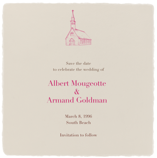 Deckle Santa Fe - Invitation by Paperless Post