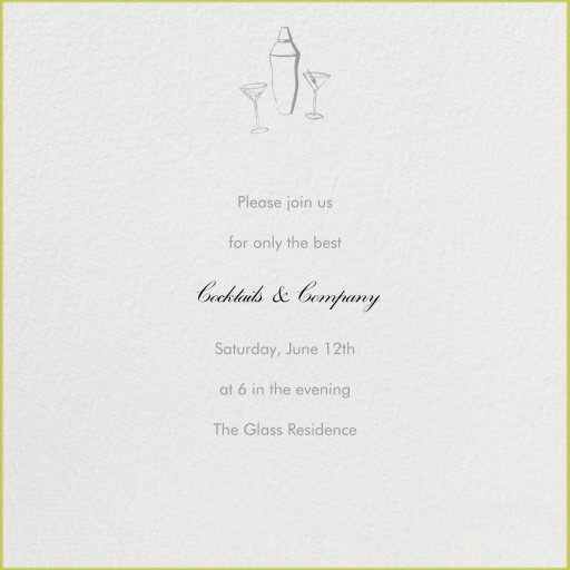 Edge Stain Ivory by Paperless Post