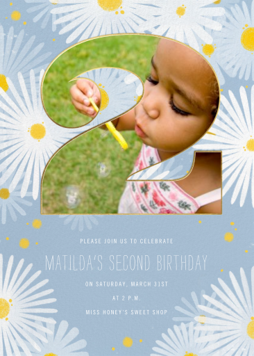 One Crazy Daisy - Birthday Invitation by Paperless Post