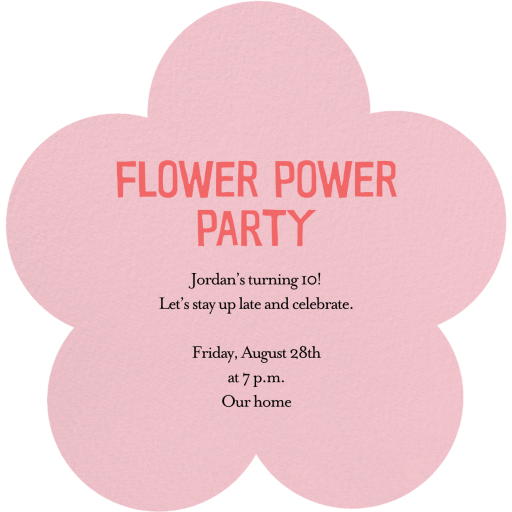 Petal Power by Meri Meri - Back