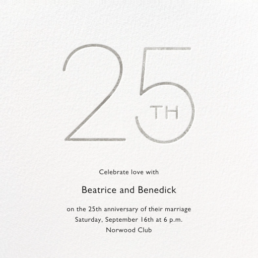 Decade - Anniversary Invitation by Paperless Post