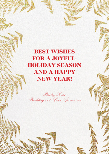 Crystal Pines - Business Holiday Card by Paperless Post - Back