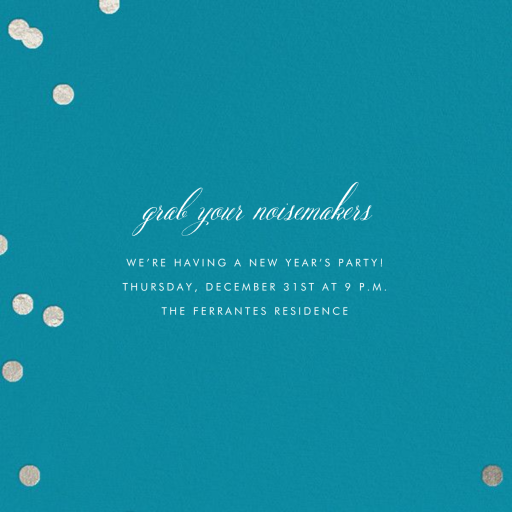 Holepunch - New Year's Eve Invitation by Paperless Post