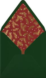 Snowy Sprigs - Paperless Post Envelope