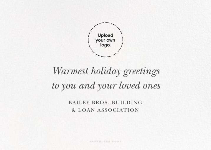 English Robin (Greeting) - Holiday Card by Paperless Post - Back
